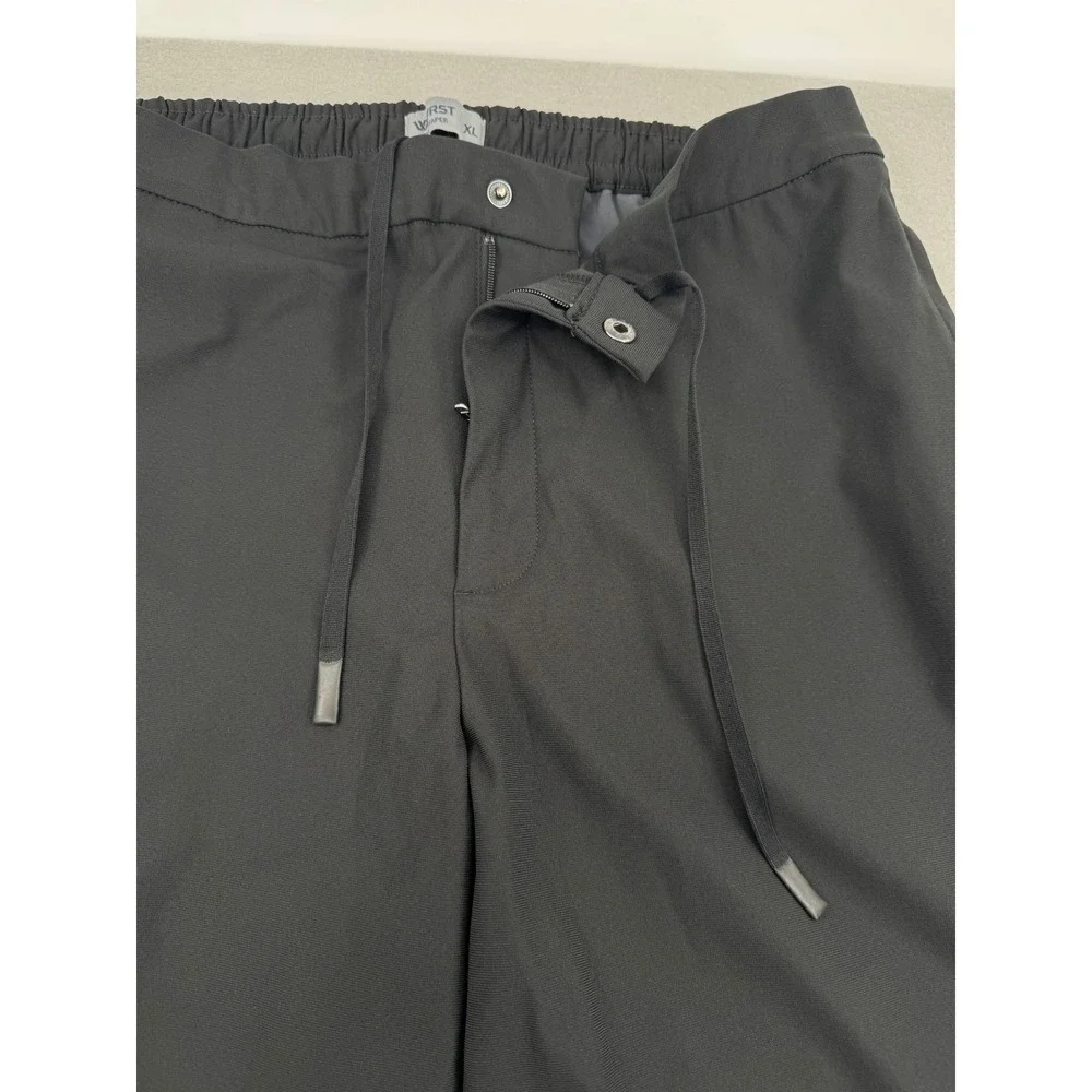 VRST Mens Slim Taper Jogger‎ Pants XL Black Stretch Waist Athleisure Casual